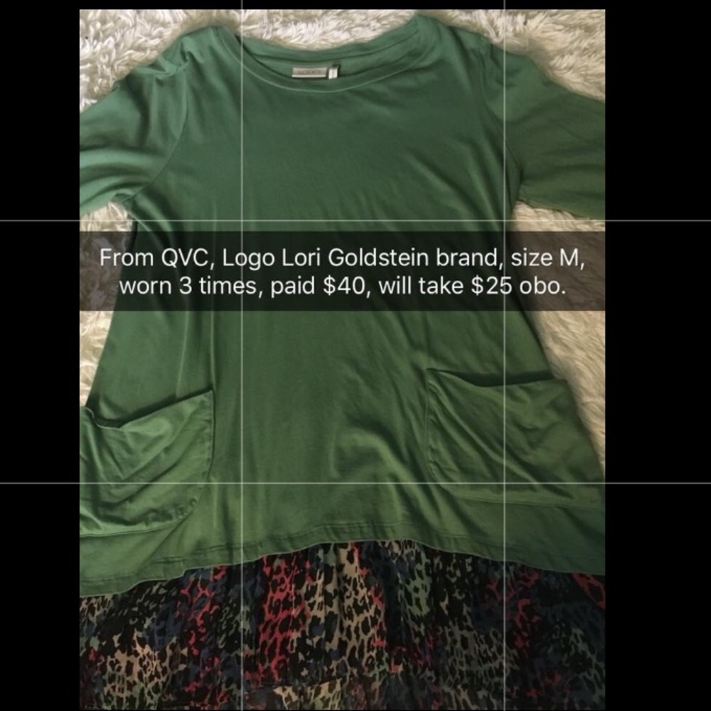Logo shirt from QVC!!